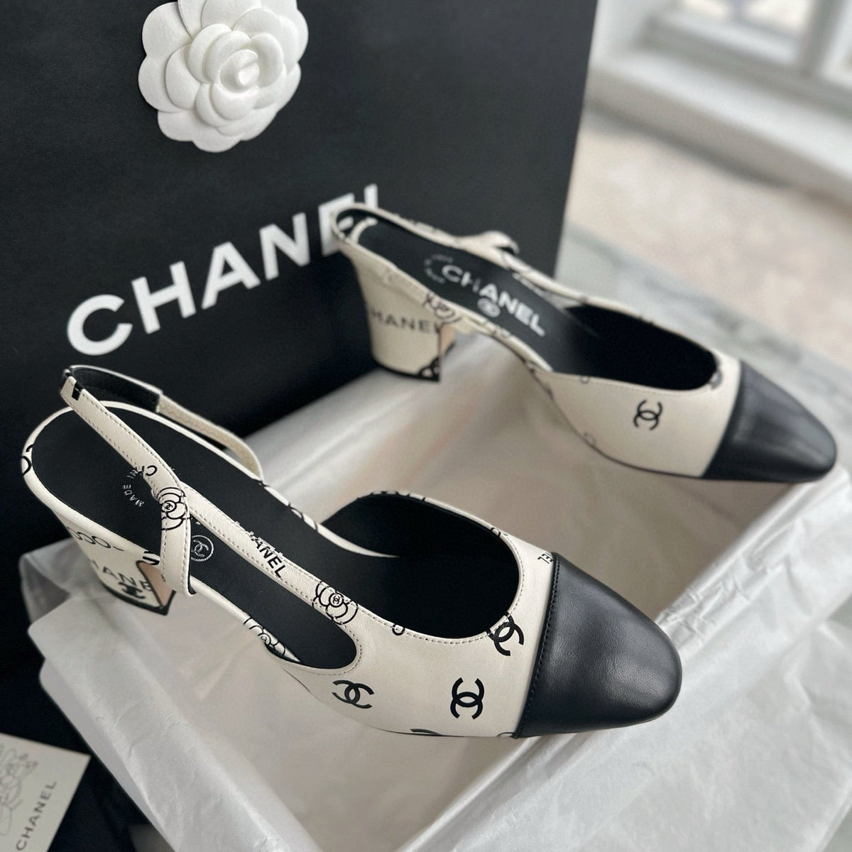 CC SLINGBACK HEELS