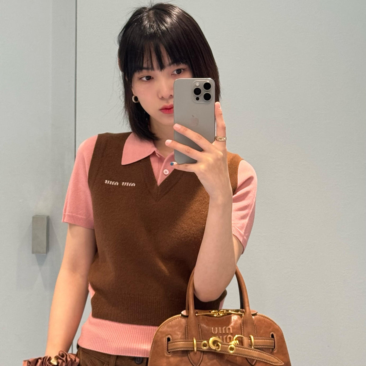 MIU M POLO SHIRT