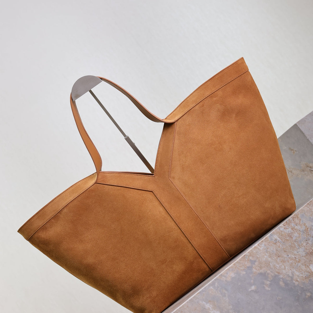 SL Y TOTE IN SUEDE BAG