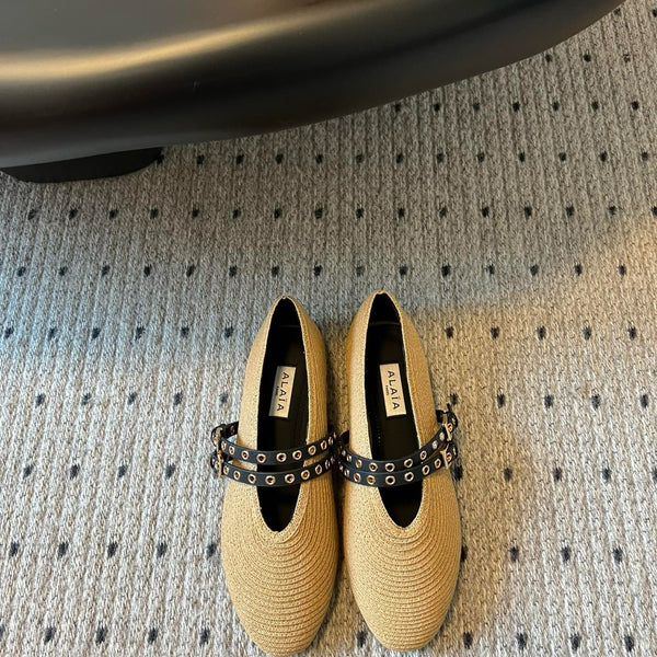 ALAIA BALLET FLATS