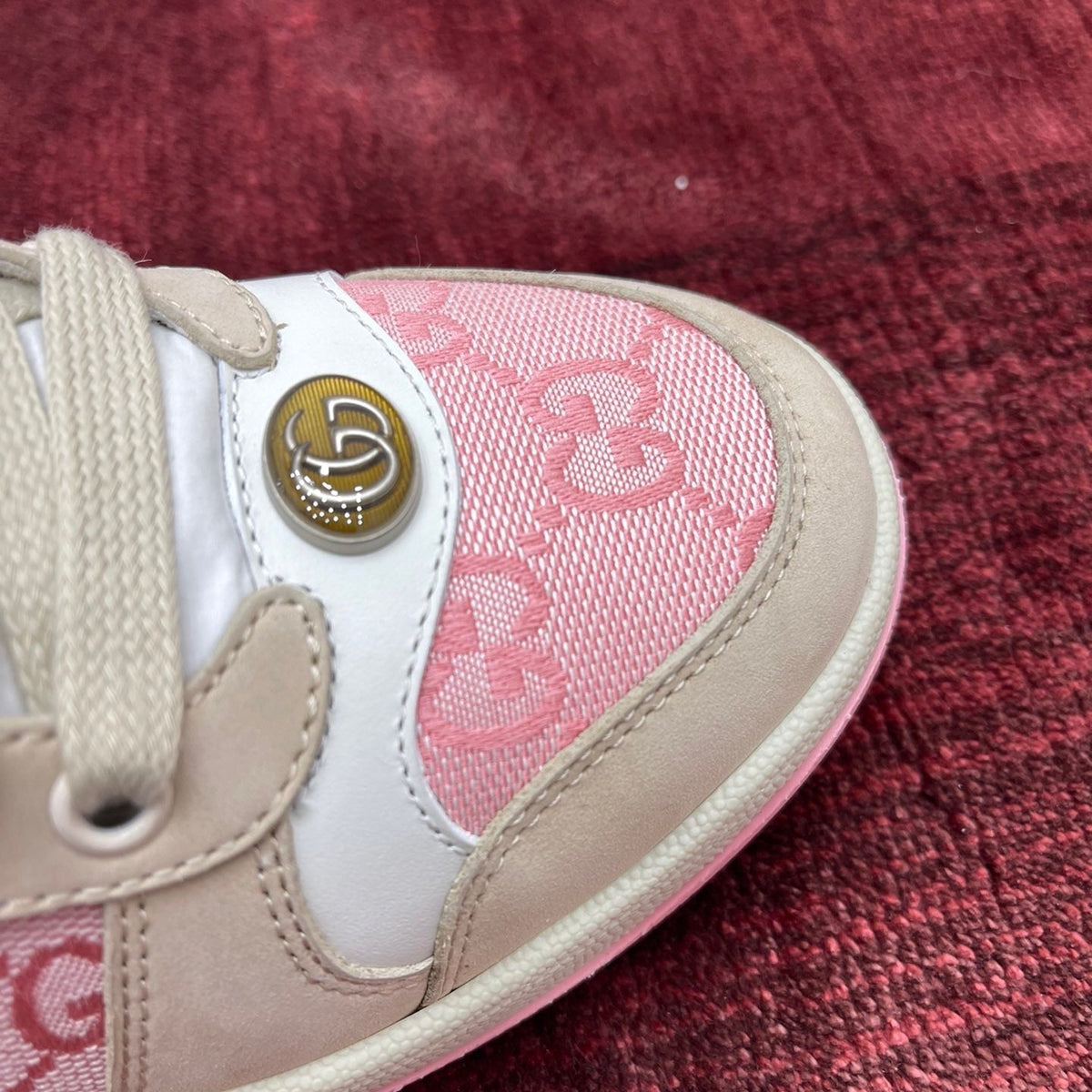 GG SCREENER LEATHER SNEAKERS