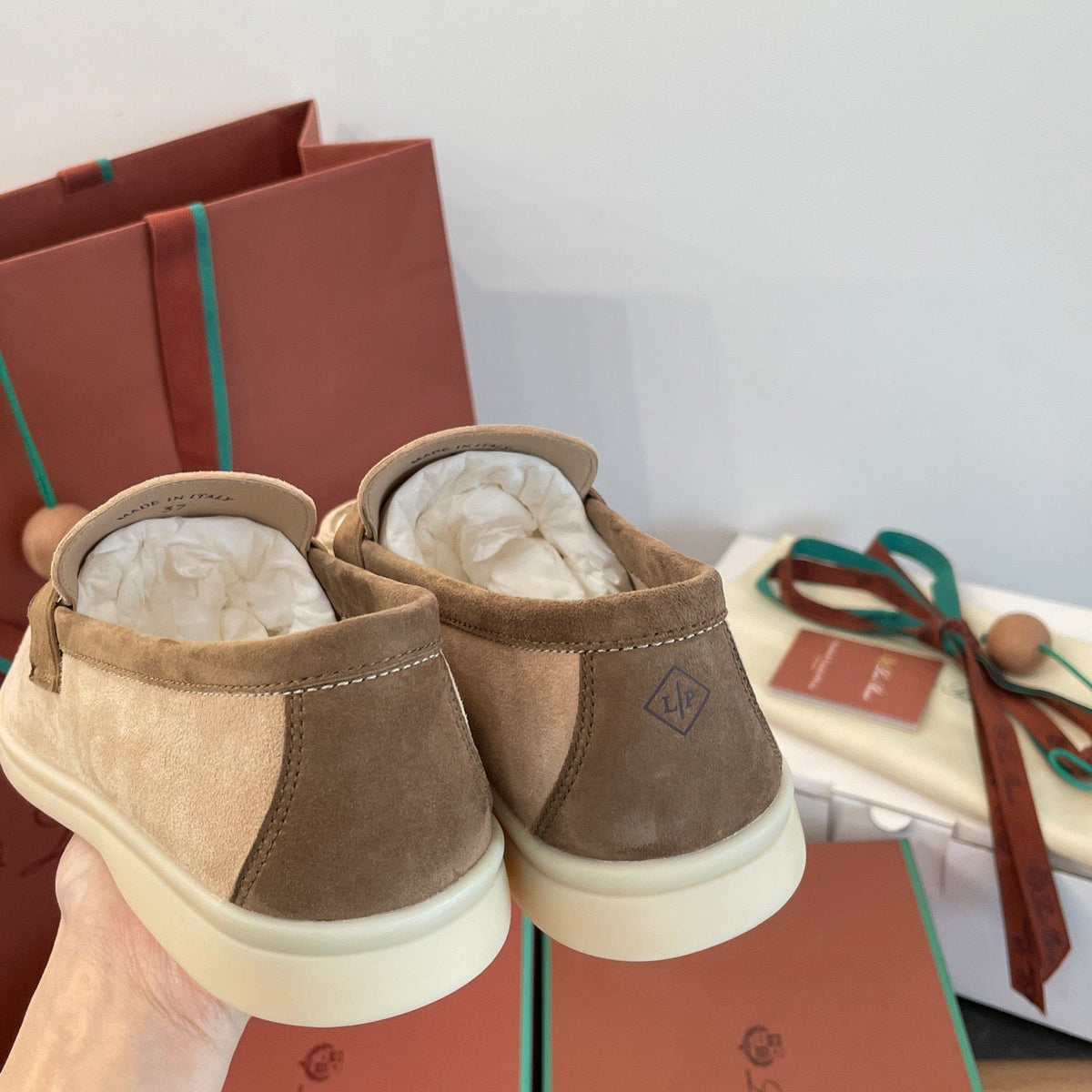 LORO P SUMMER CHARMS LOAFERS