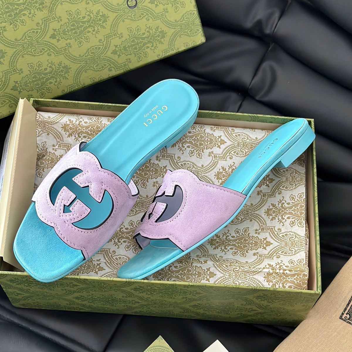 GG CUT OUT SANDALS