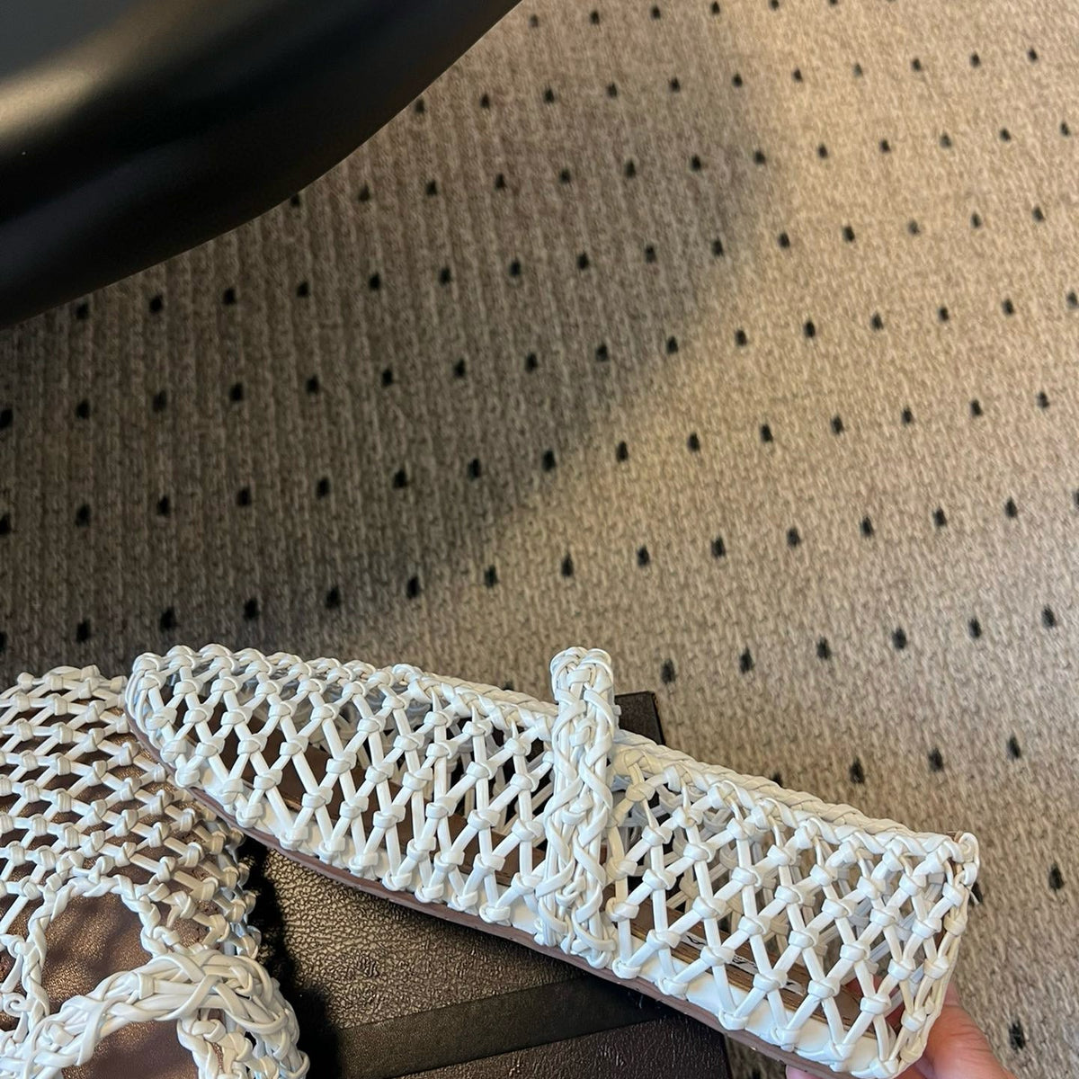 ALAIA BALLET FLATS