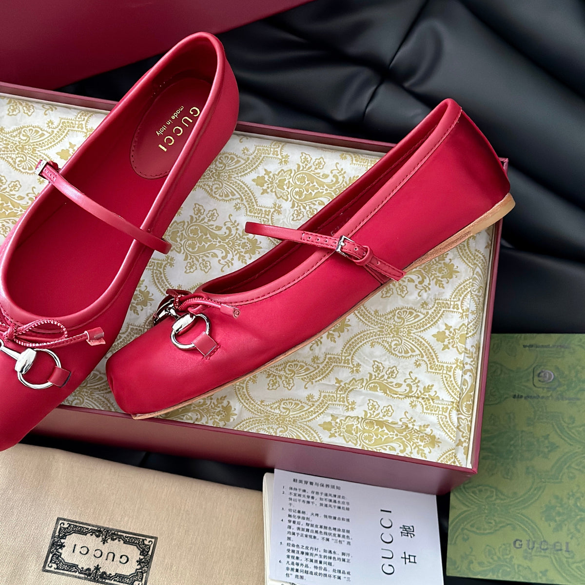 GG BALLET FLATS