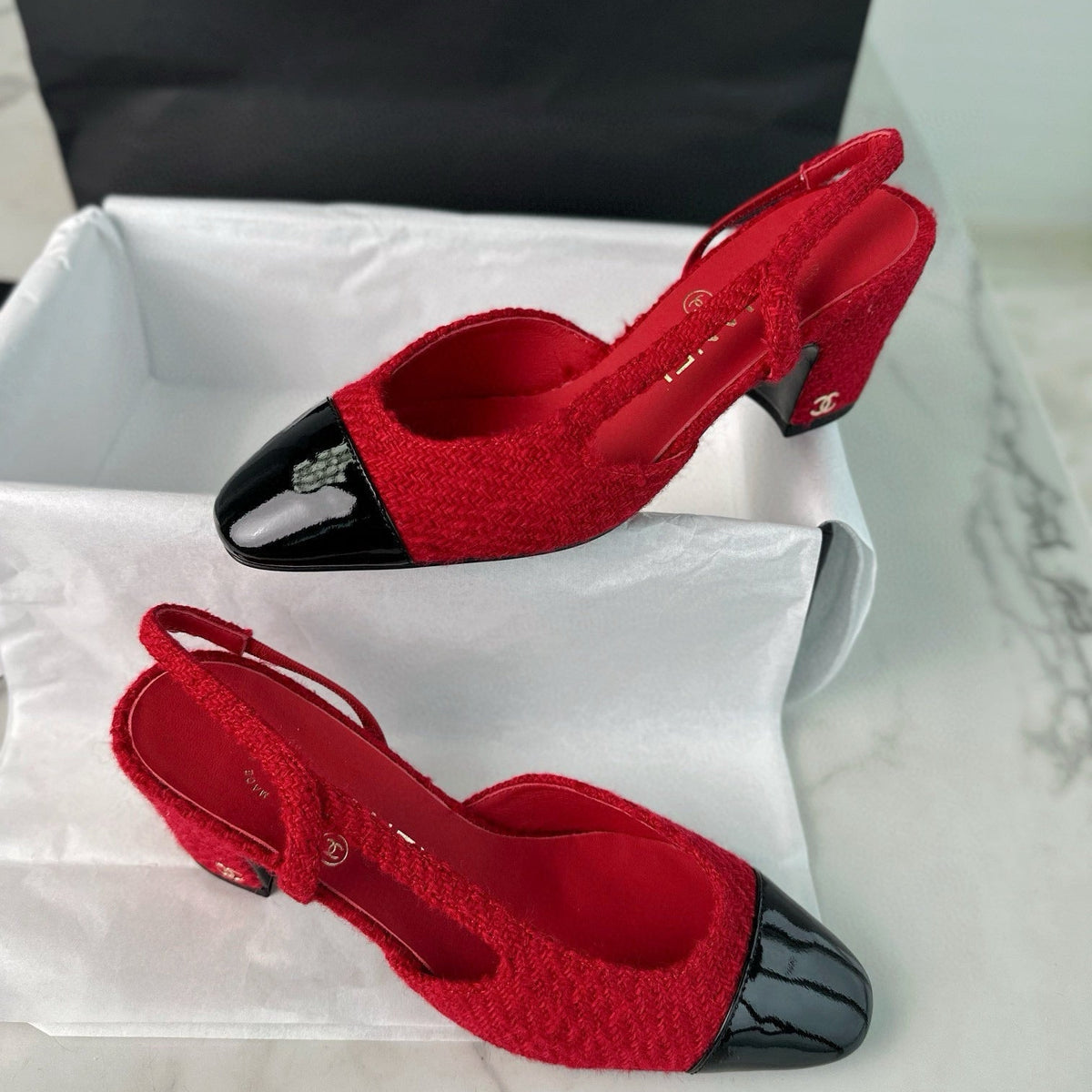 CC SLINGBACK HEELS