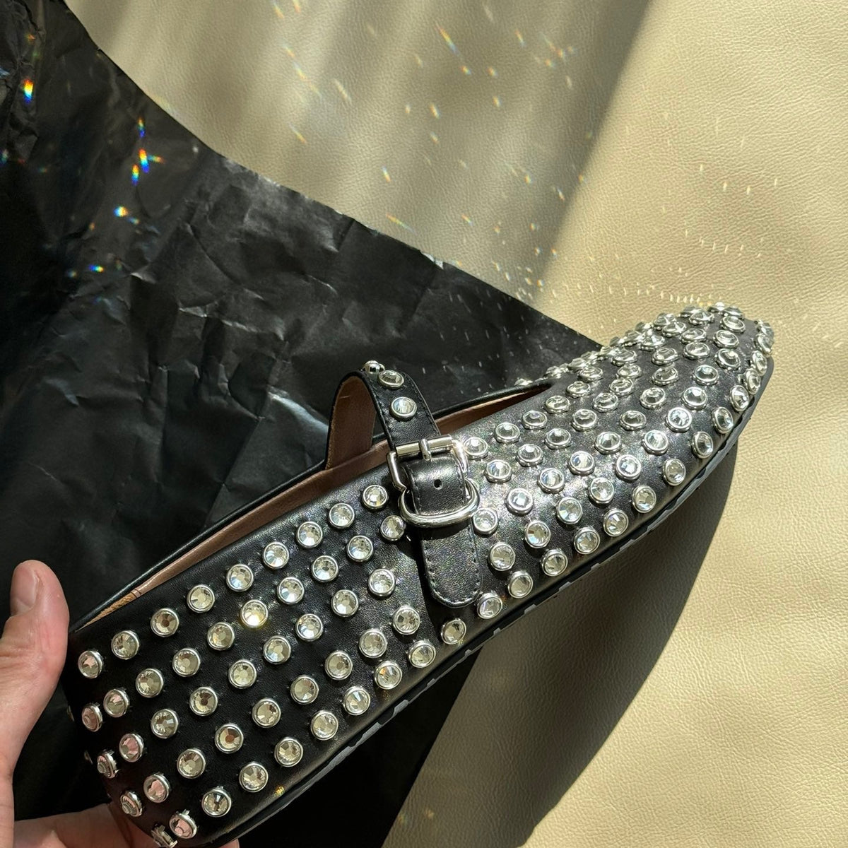 ALAIA BALLET FLATS