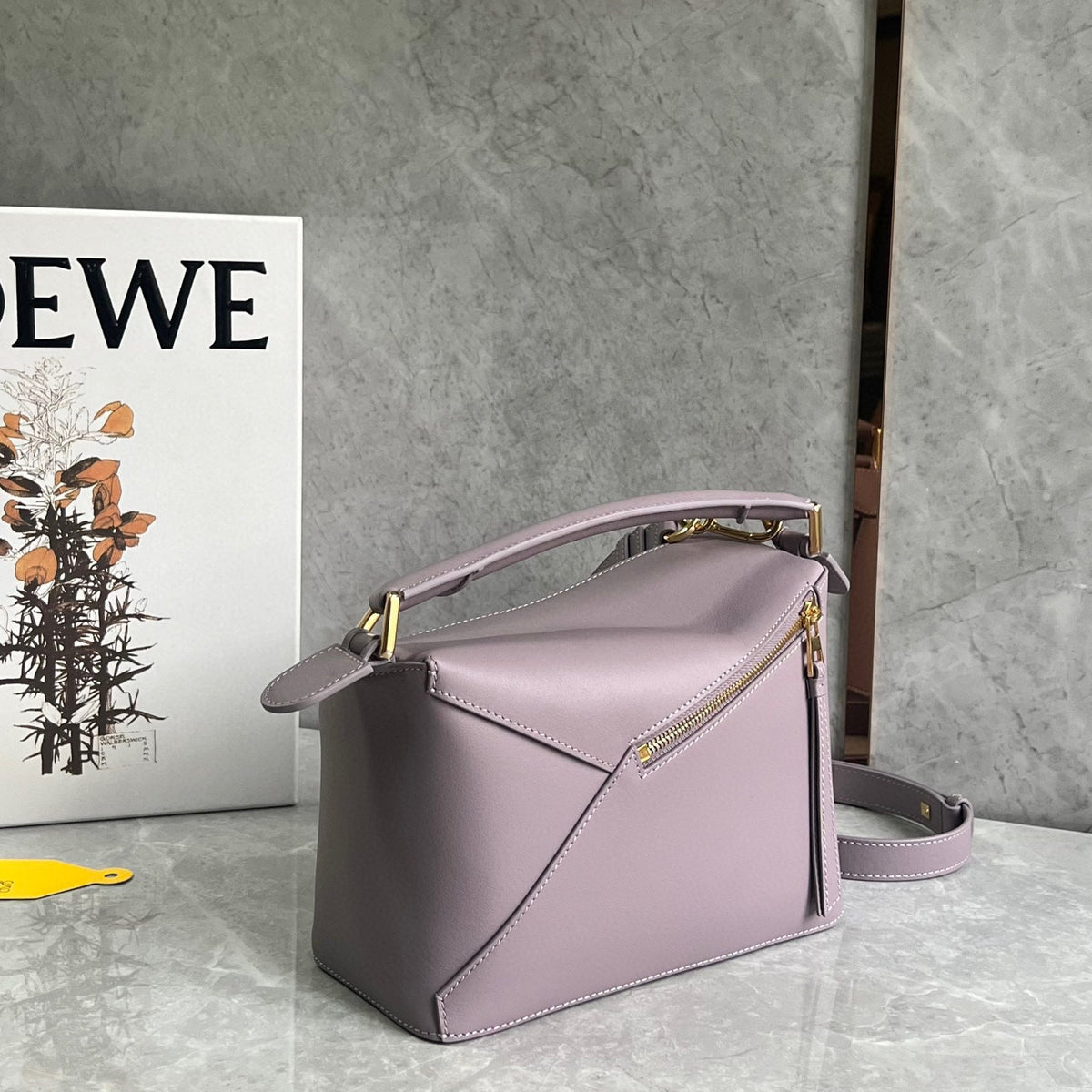LOEW SMALL PUZZLE EDGE BAG