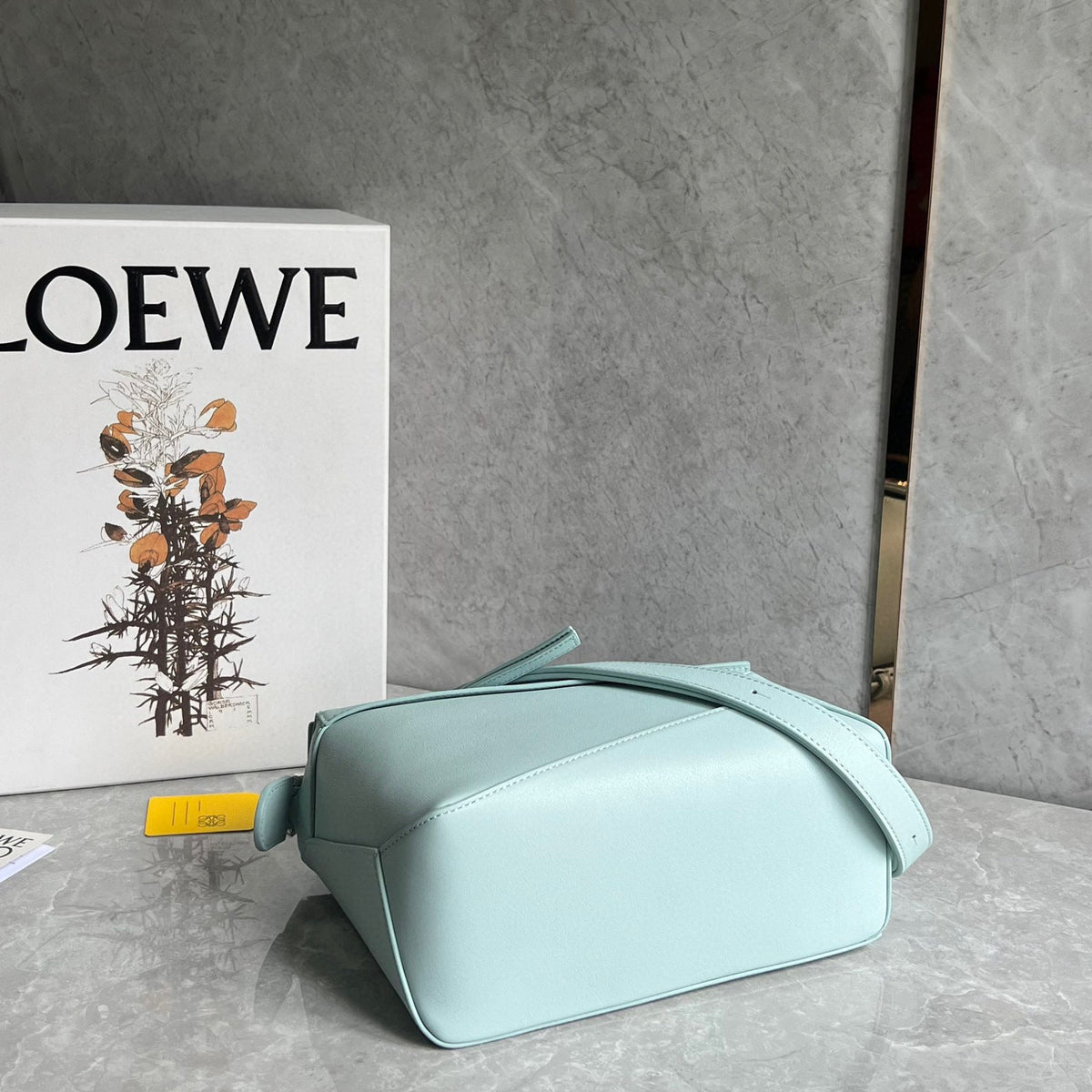 LOEW SMALL PUZZLE EDGE BAG