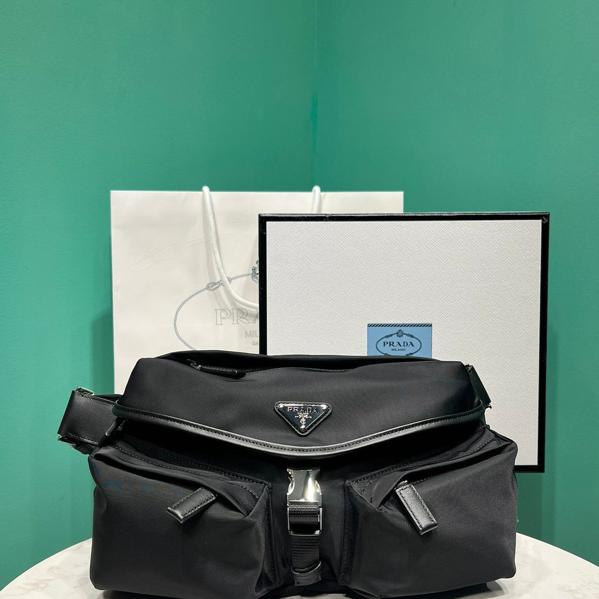 PD RE-NYLON BELT BAG