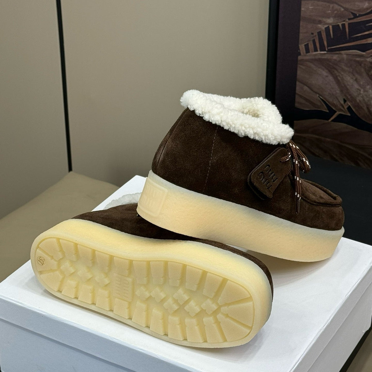 MIU M BOOTS