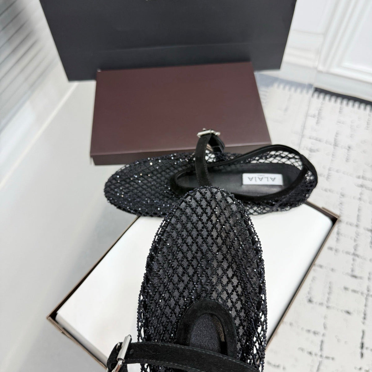 ALAIA BALLET FLATS