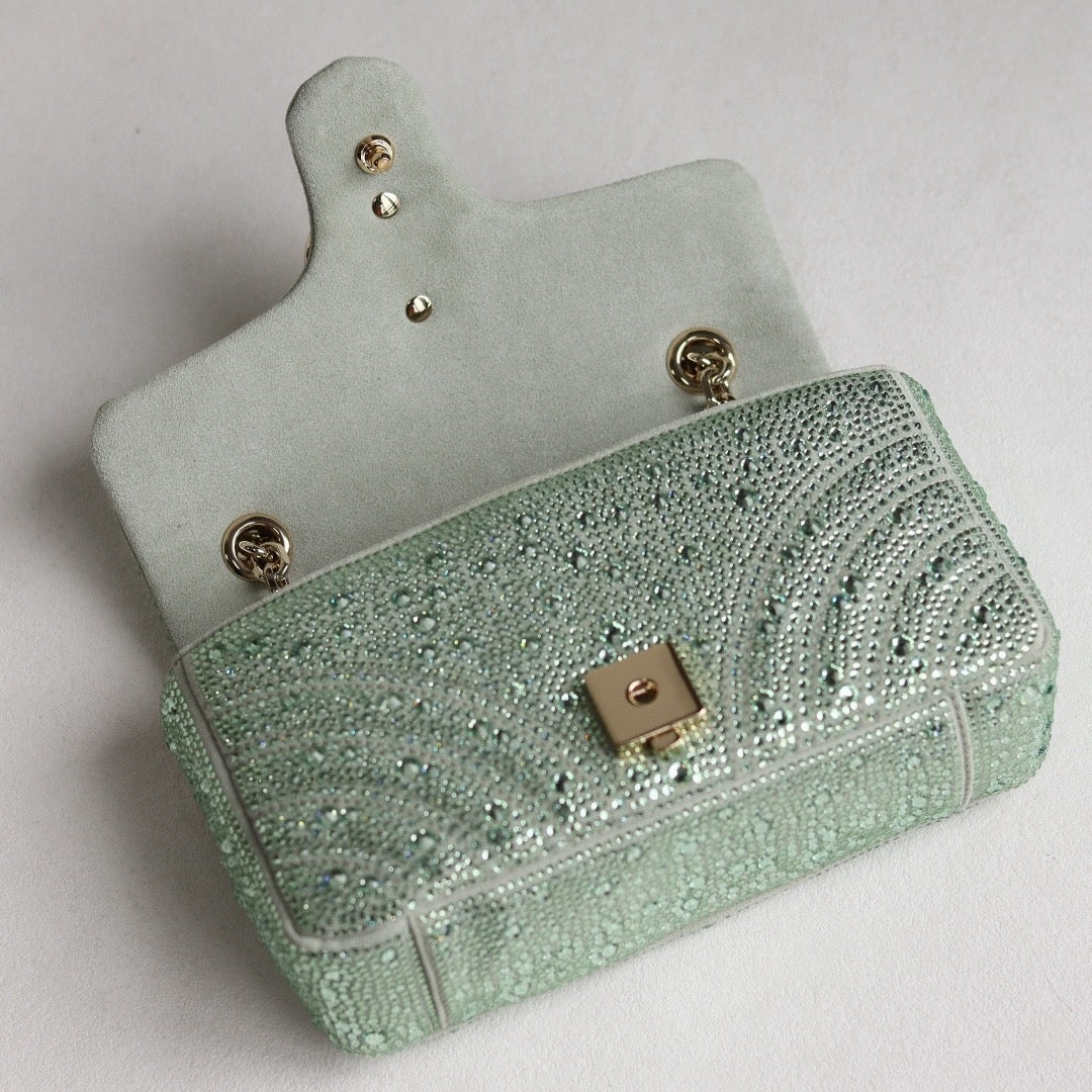 GG MARMONT CRYSTALS SMALL BAG