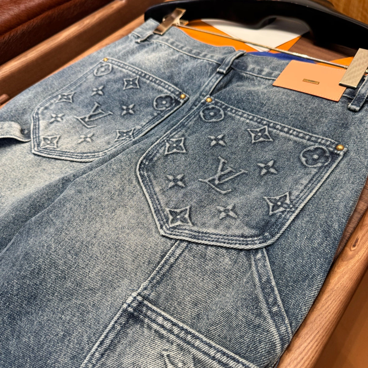LOU DENIM SHORTS