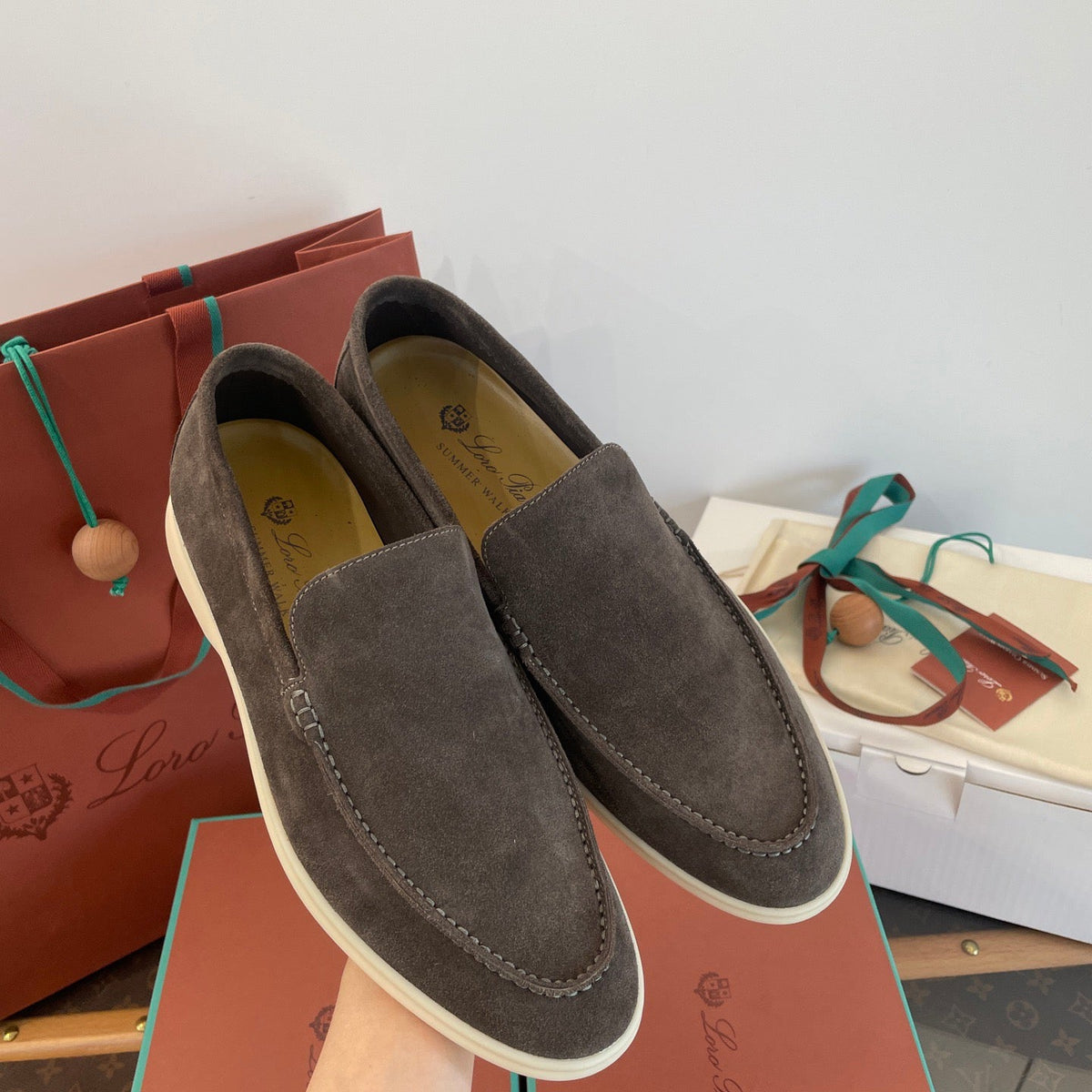 LORO P SUMMER WALK LOAFERS