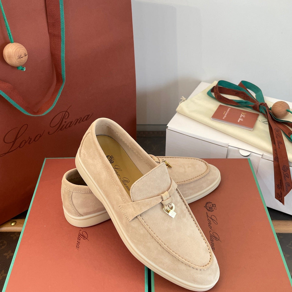 LORO P SUMMER CHARMS LOAFERS