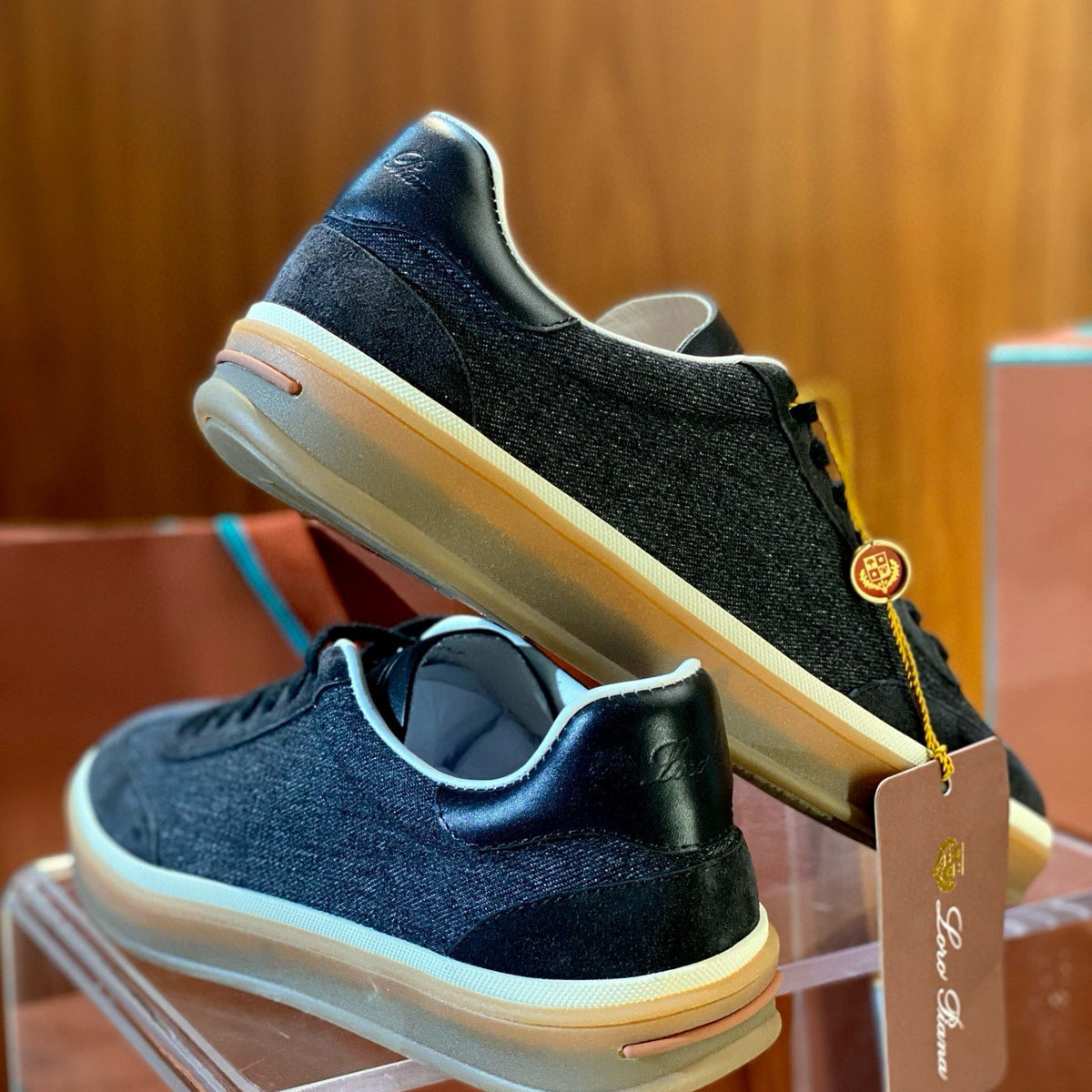 LORO P TENNIS WALK TRAINERS