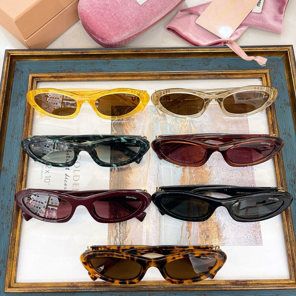MIU M SUNGLASSES