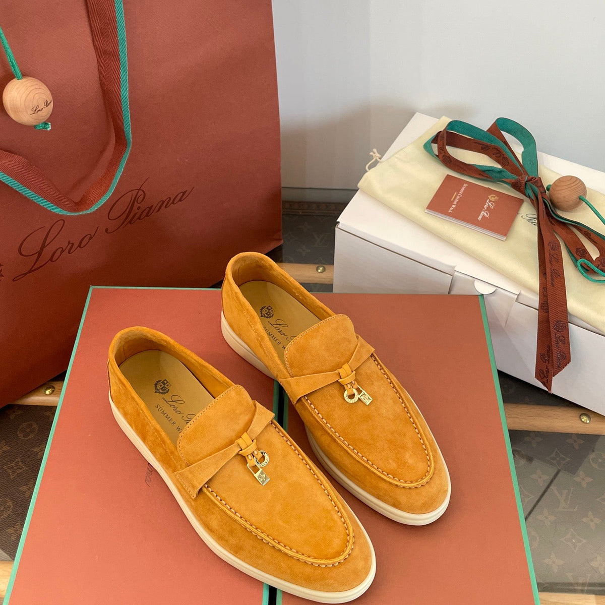 LORO P SUMMER CHARMS LOAFERS