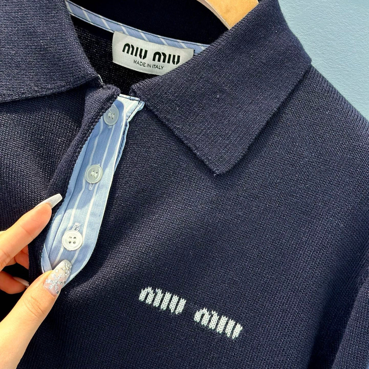 MIU M POLO SHIRT