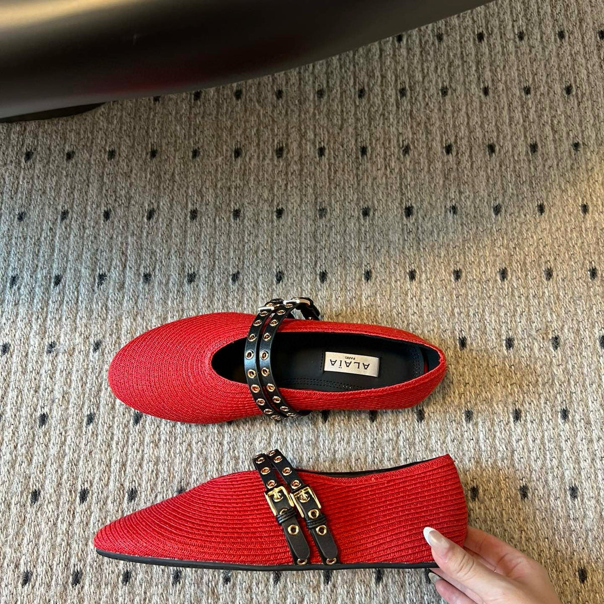 ALAIA BALLET FLATS