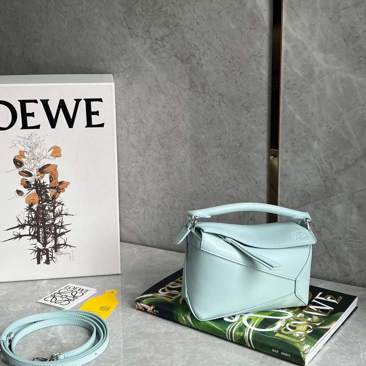 LOEW MINI PUZZLE EDGE BAG