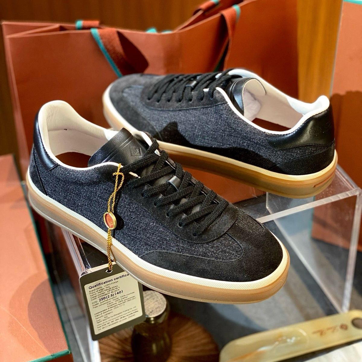 LORO P TENNIS WALK TRAINERS