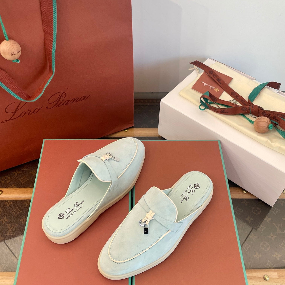 LORO P SUMMER CHARMS MULES