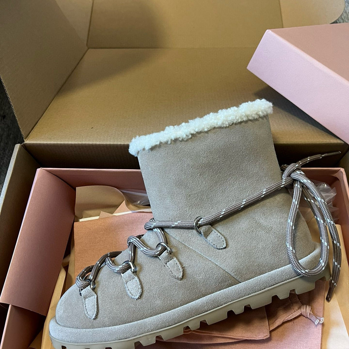 MIU M BOOTS