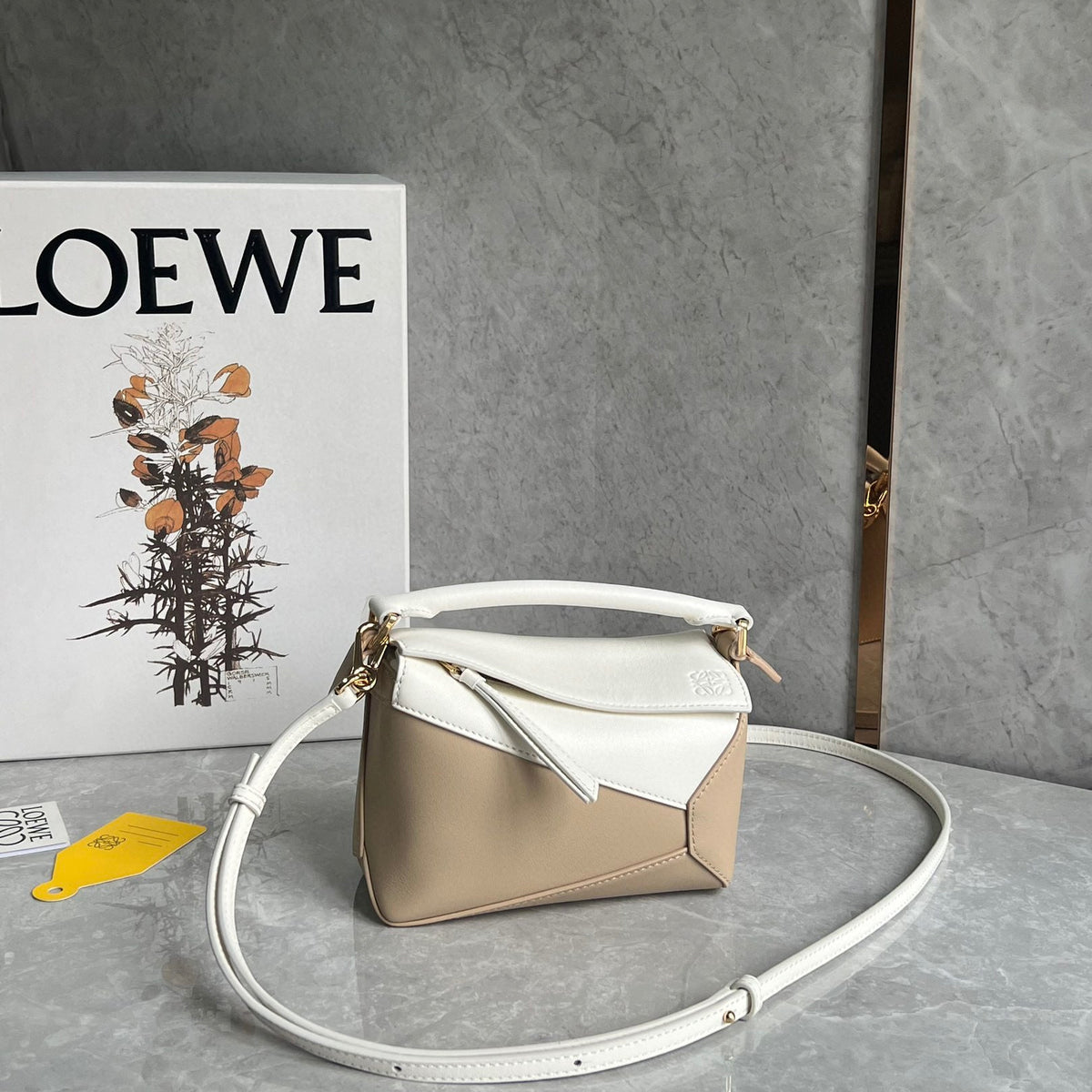 LOEW MINI PUZZLE EDGE BAG