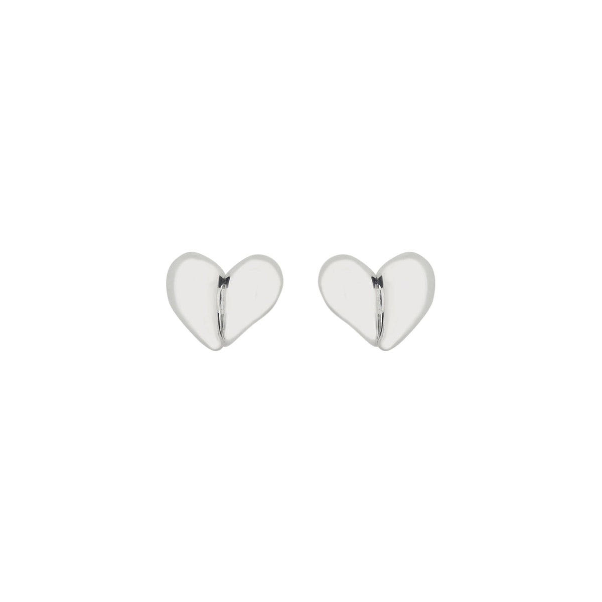 Bottega Veneta Women Heart-Shaped Earrings