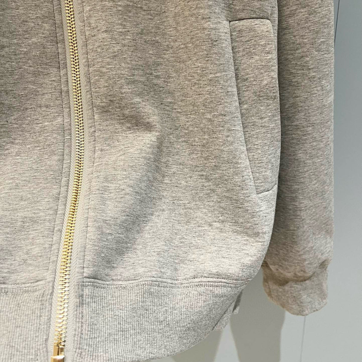 MIU M ZIP HOODIE