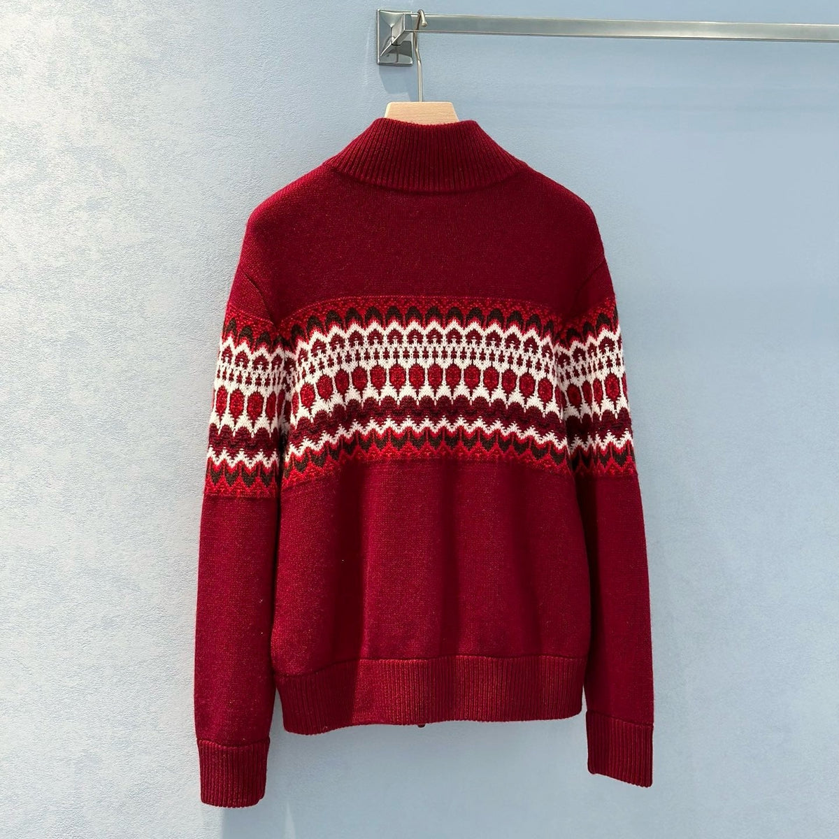 LORO P ZIP SWEATER