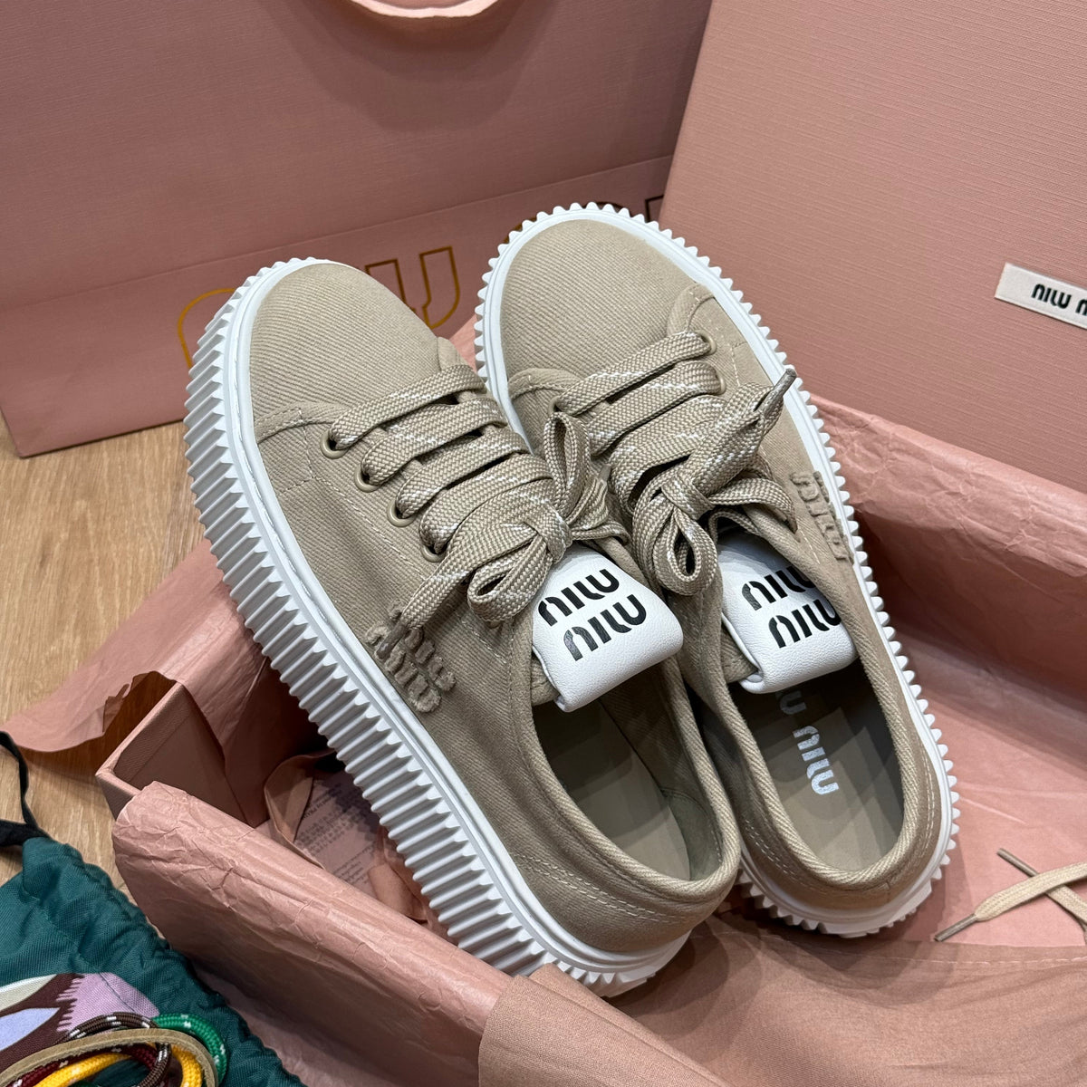 MIU M TRAINERS
