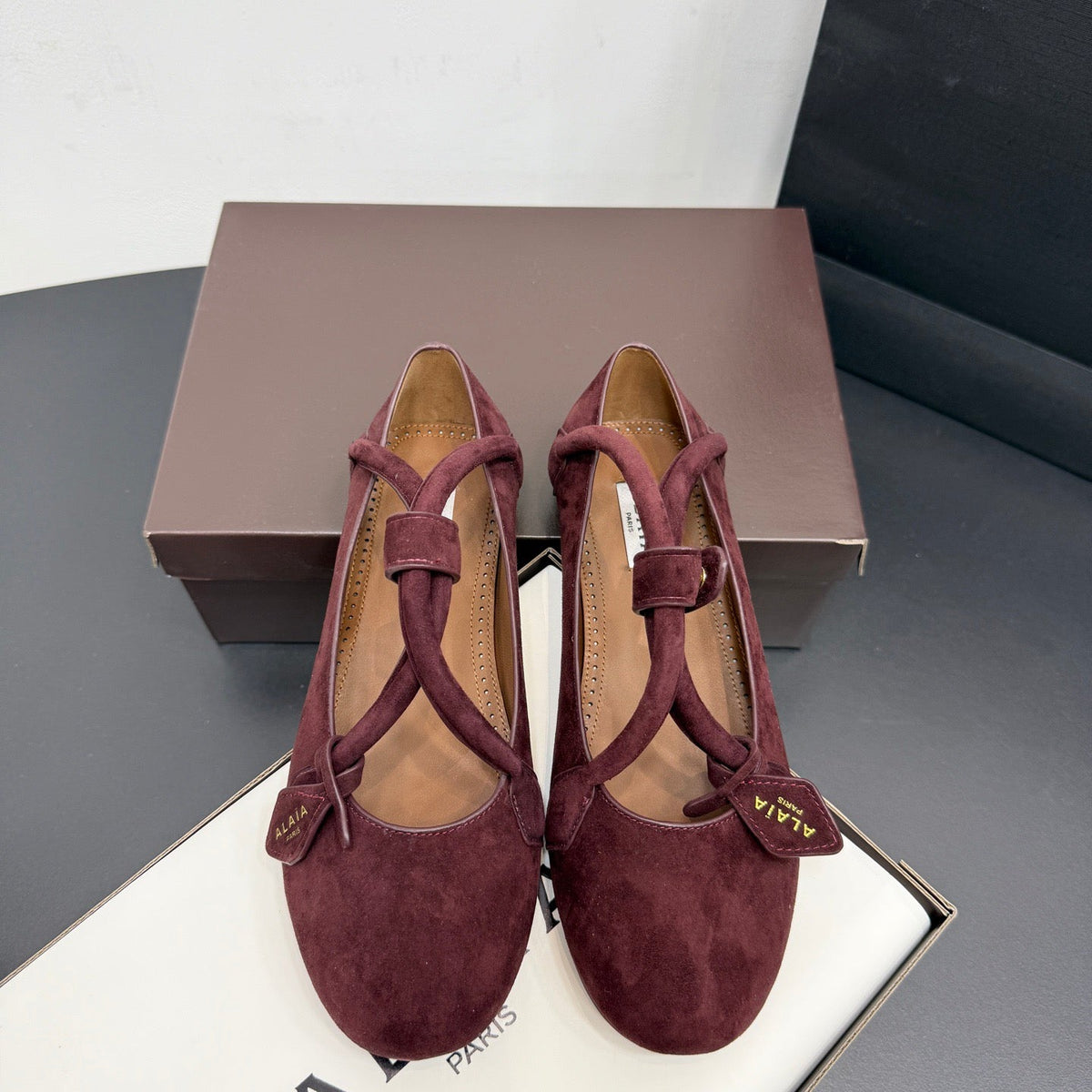 ALAIA BALLET FLATS