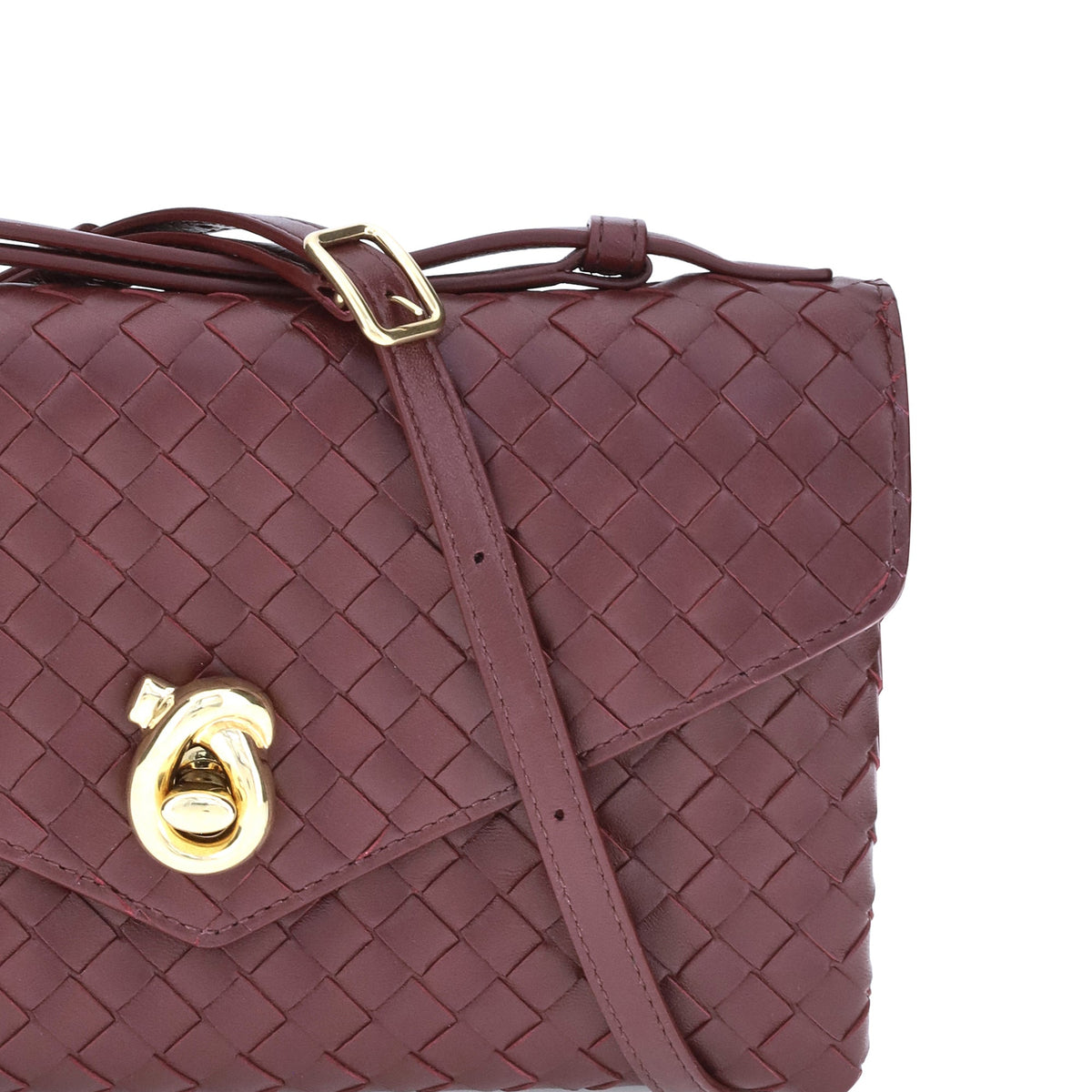 Bottega Veneta Women Knot Lock Shoulder Bag