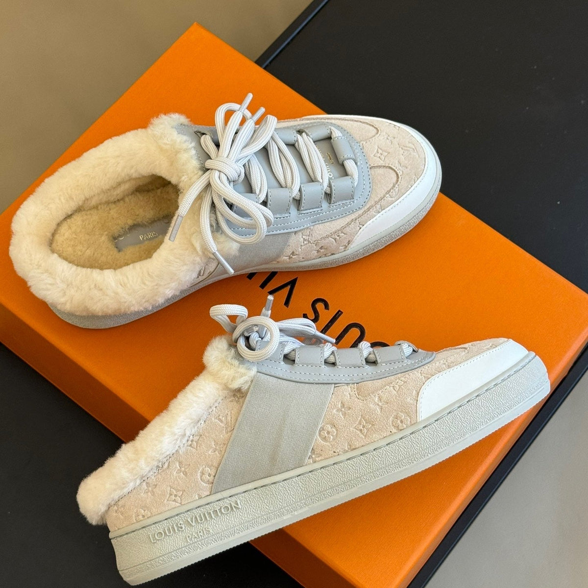 LOU OPEN BACK SNEAKERS