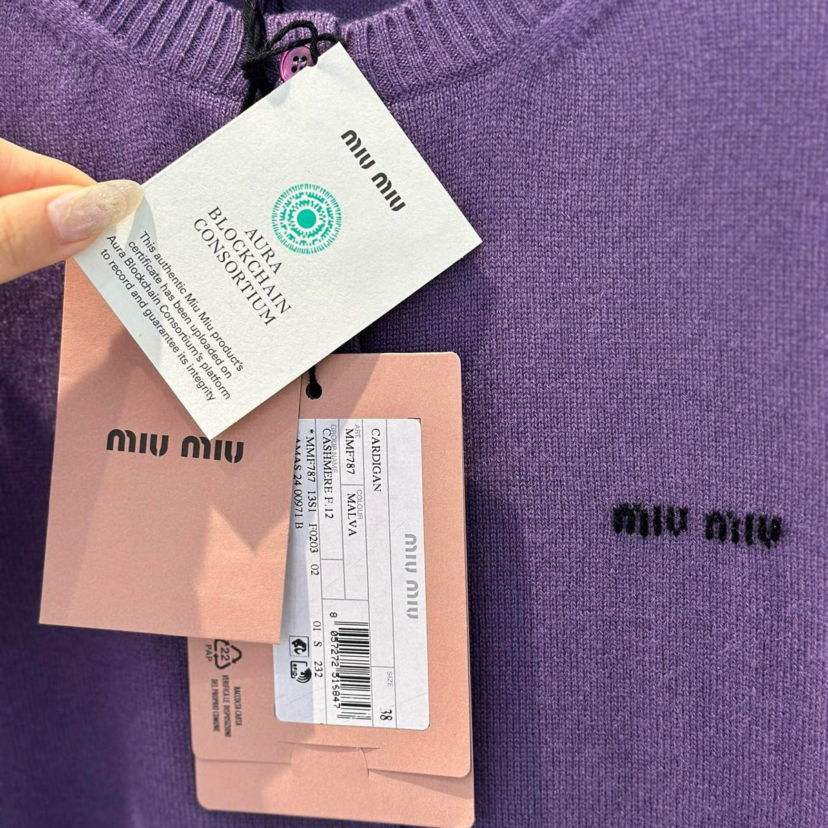 MIU M CARDIGAN