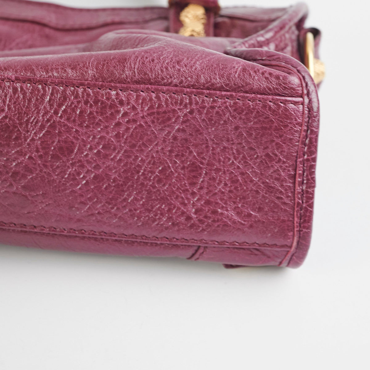 balenciaga City Mini Burgundy