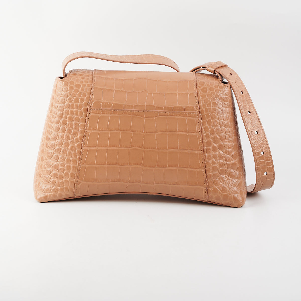 balenciaga Soft Hourglass Bag Beige Medium Size