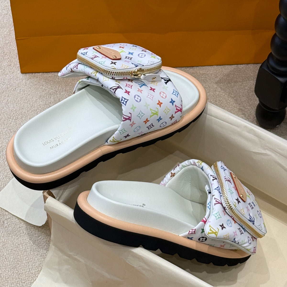 LOU PILLOW MULES