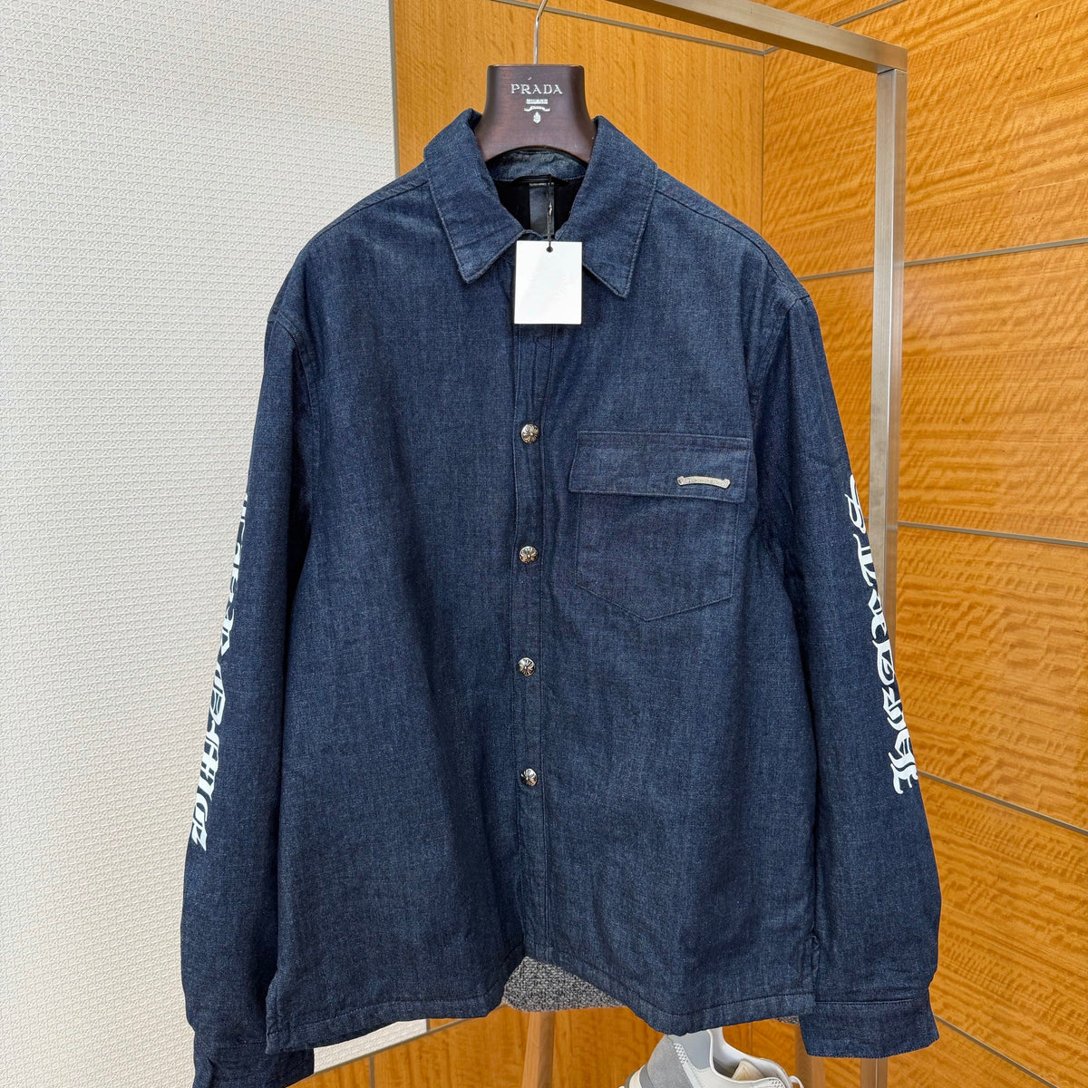 CHROME H DENIM JACKET