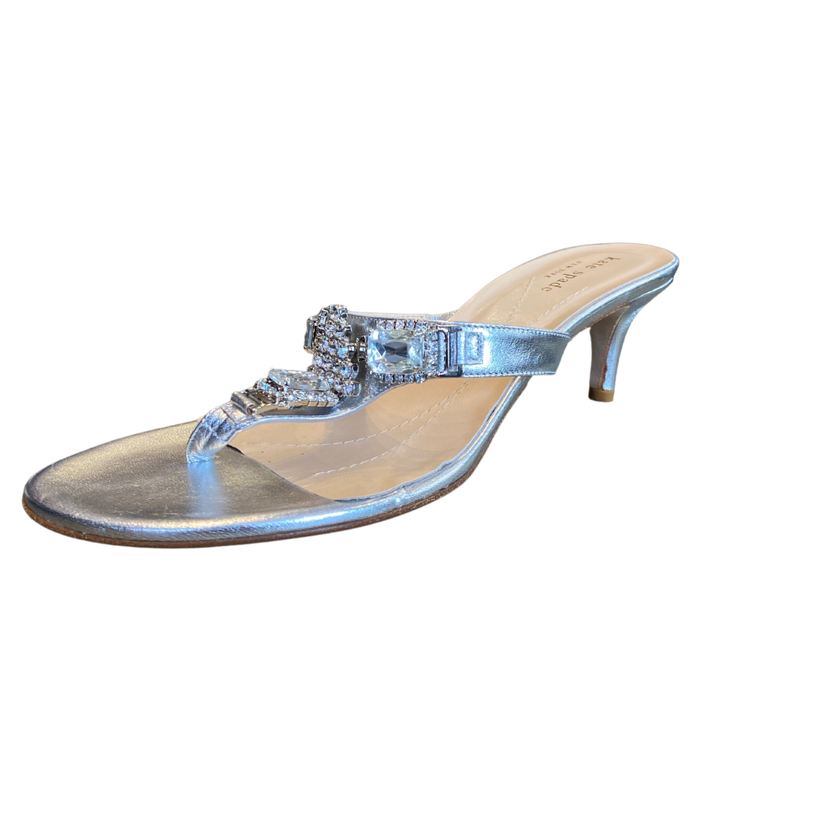 Kate Spade Thong Kitten Heel Sandal |9|IT39|
