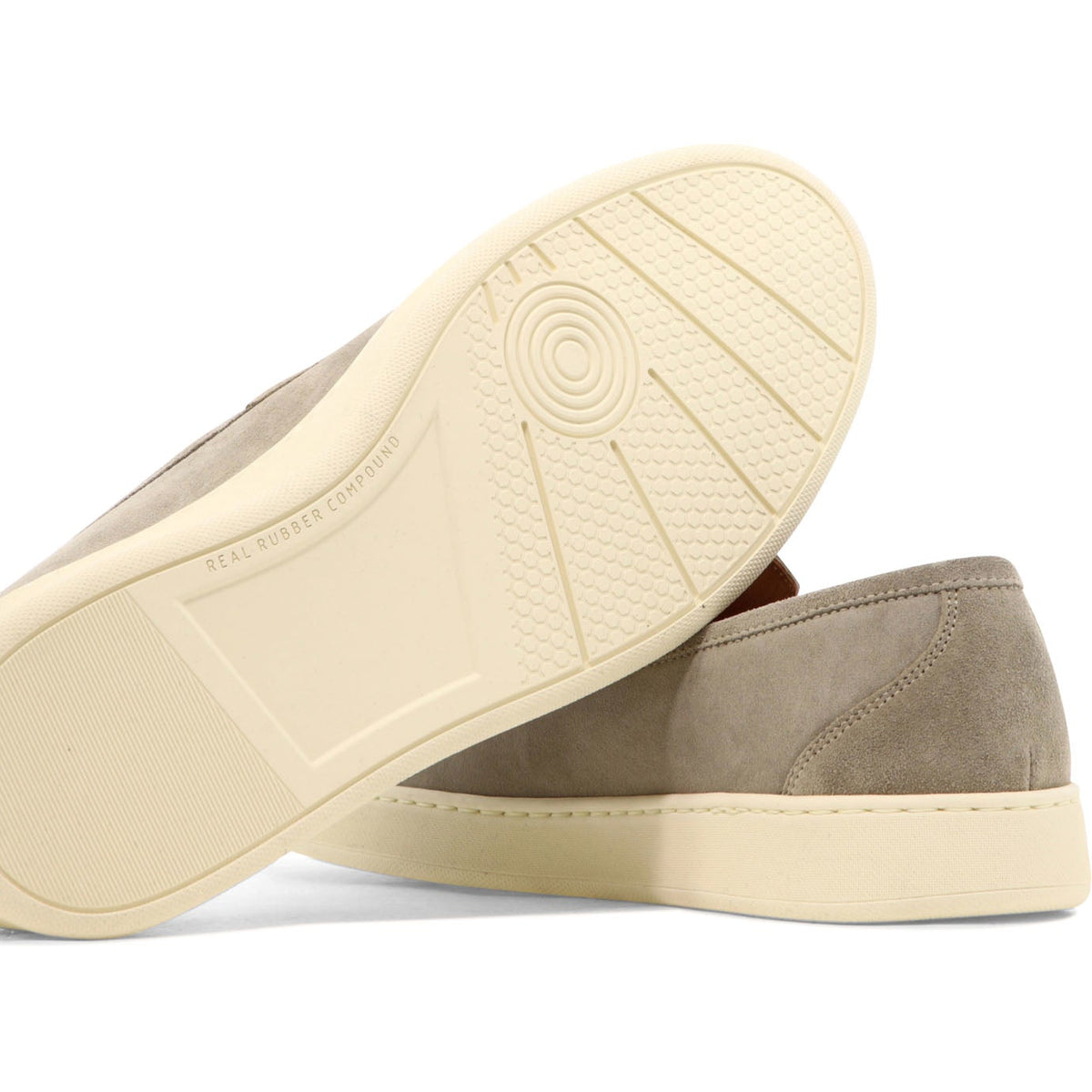 SUEDE SLIP-ONS