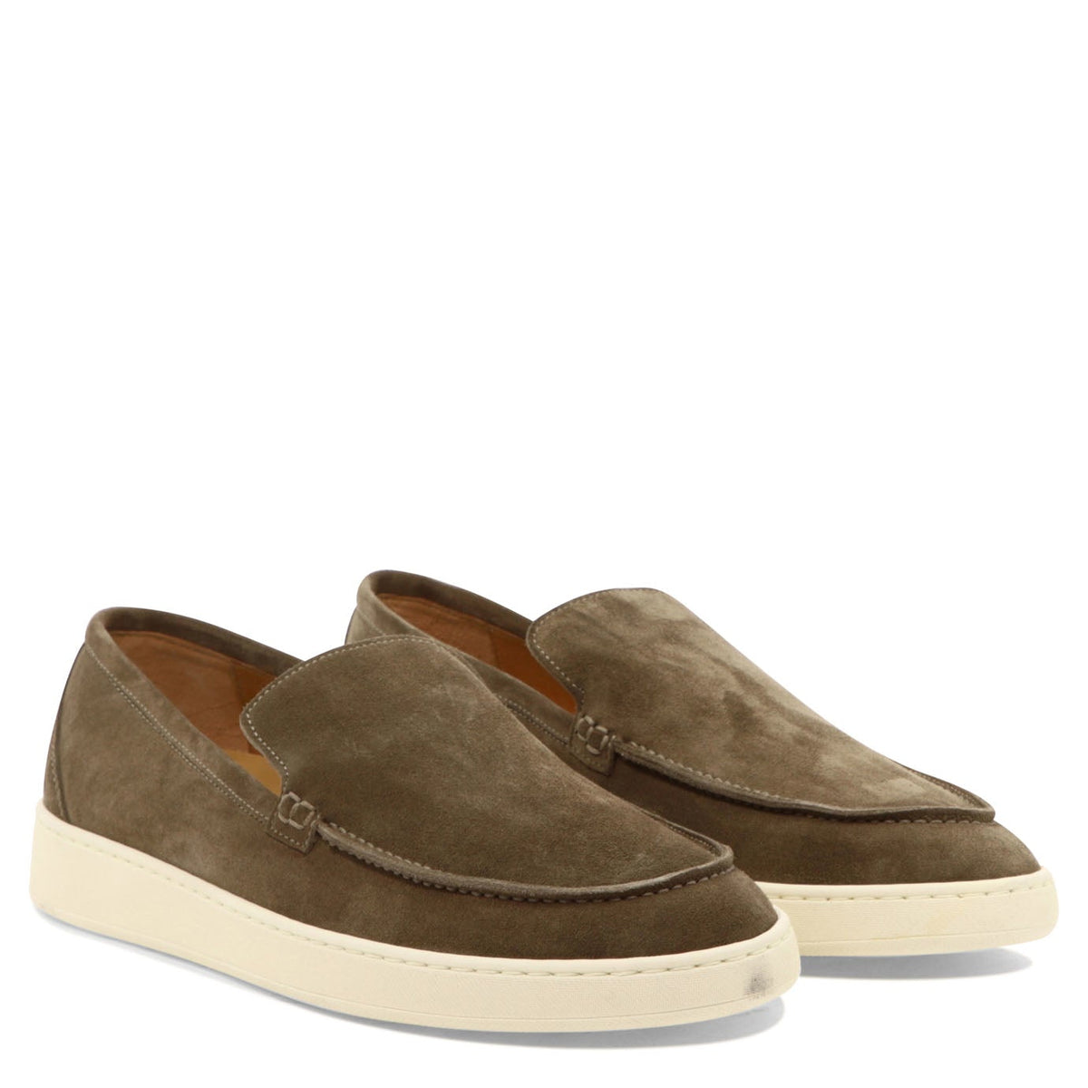 SUEDE SLIP-ONS
