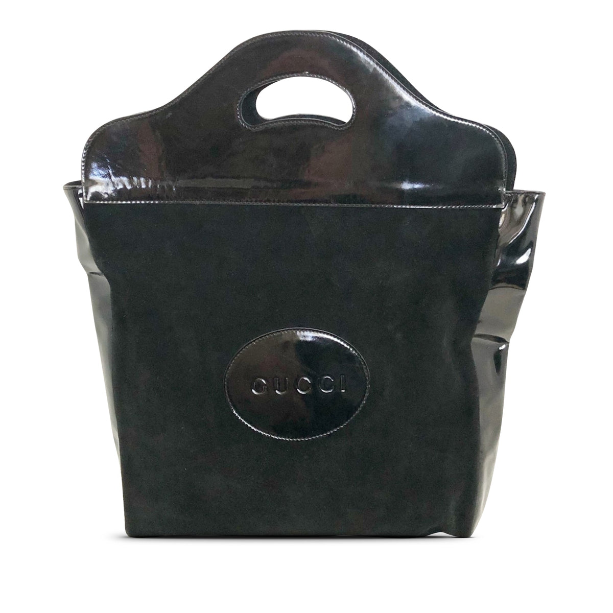 GUCCI Felt Logo Tote Tote Bag