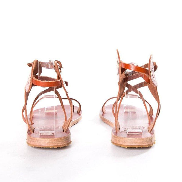 Ancient Greek Sandals Burnt Orange Sandals SZ 35