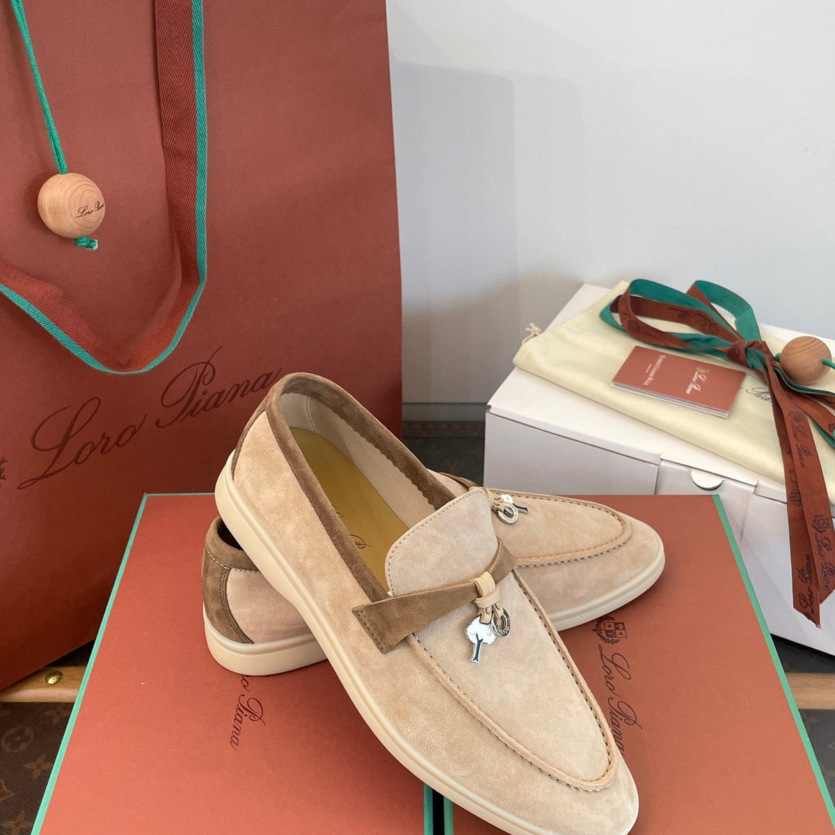 LORO P SUMMER CHARMS LOAFERS