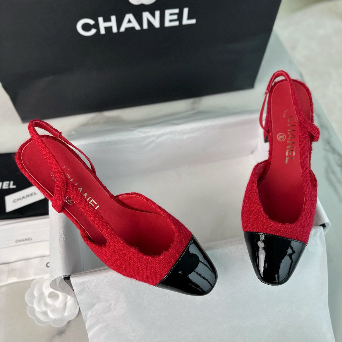 CC SLINGBACK HEELS