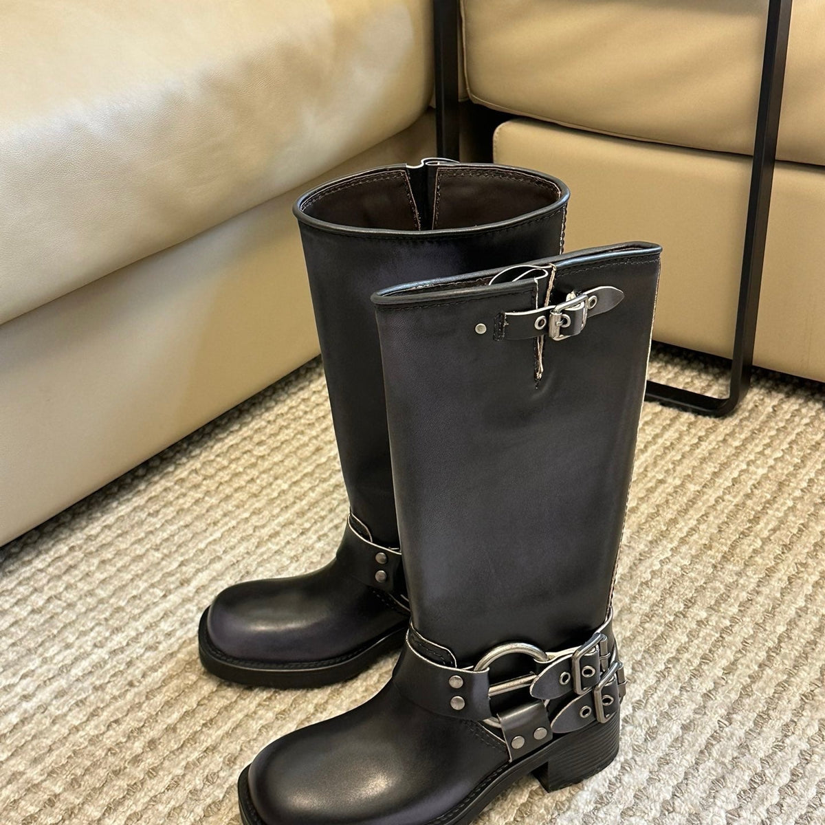 MIU M BOOTS